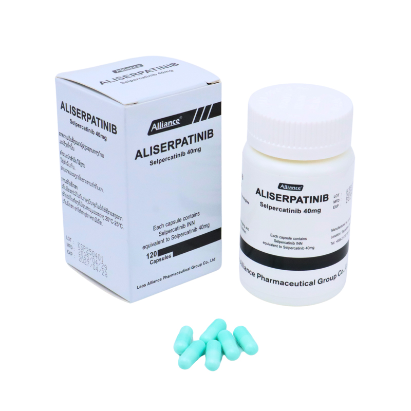 联合塞尔帕替尼40mg*120粒/盒